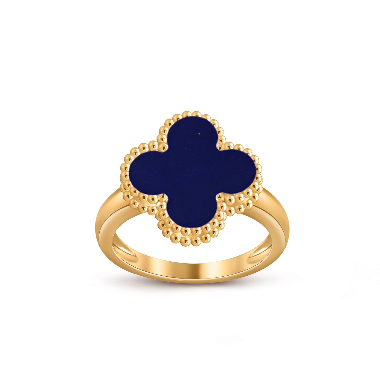 [NOBLE AURA]CLOVER RING GOLD COLLECTION