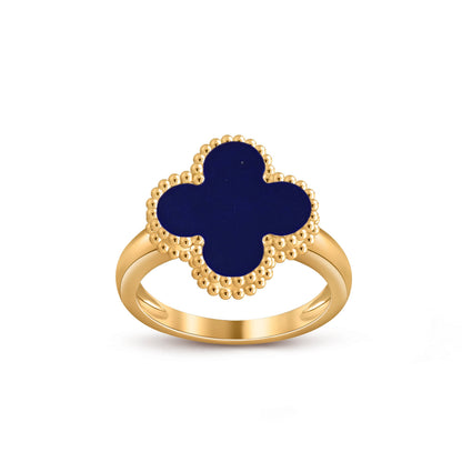 [NOBLE AURA]CLOVER RING GOLD COLLECTION