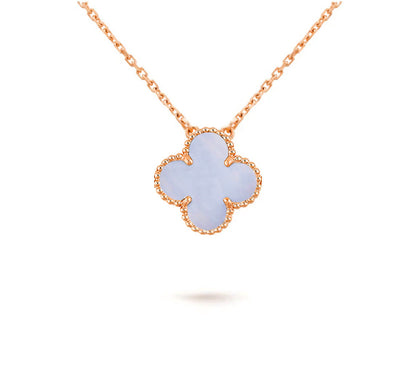 [NOBLE AURA]CLOVER 15MM SINGLE FLOWER NECKLACE COLLECTION