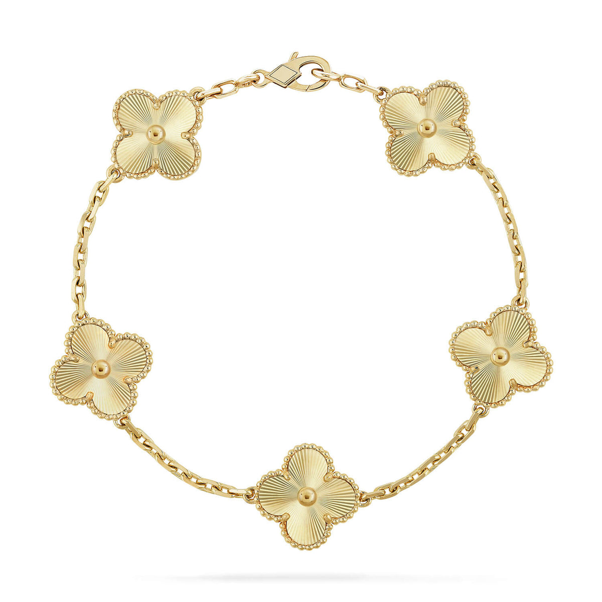 [NOBLE AURA]Clover & Clash Bracelet 3-Piece Stack set