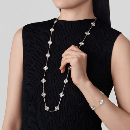 [NOBLE AURA]CLOVER 20 MOTIFS  LASER SILVER