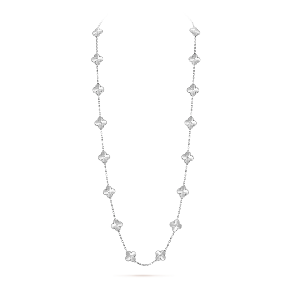 [NOBLE AURA]CLOVER 20 MOTIFS  LASER SILVER