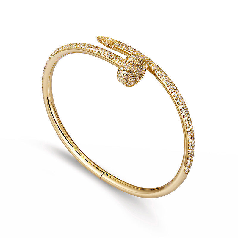 [NOBLE AURA]Love & Juste Statement Bracelet Trio Stack Set