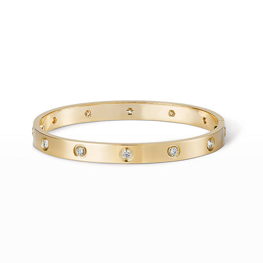 [NOBLE AURA]LOVE BRACELET 6.1MM 10 DIAMONDS