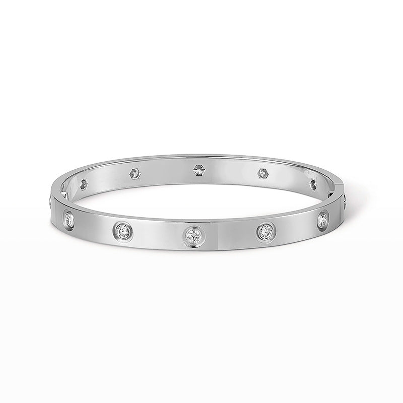 [NOBLE AURA]LOVE BRACELET 6.1MM 10 DIAMONDS