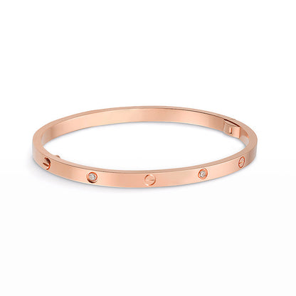[NOBLE AURA]LOVE BRACELET 3.65MM 6 DIAMONDS