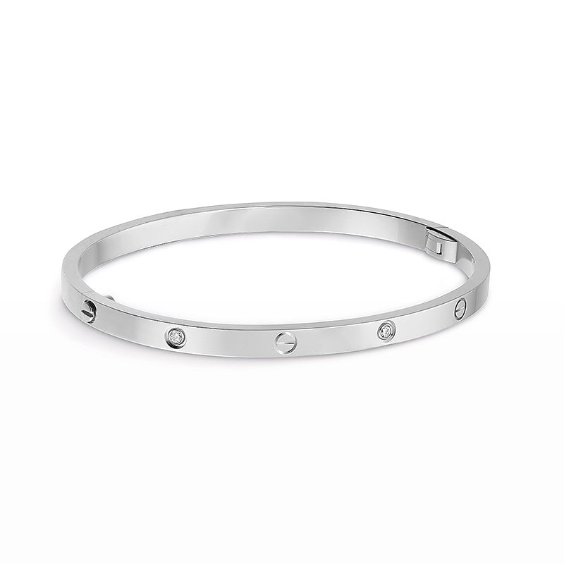 [NOBLE AURA]LOVE BRACELET 3.65MM 6 DIAMONDS