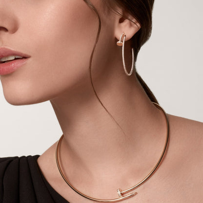 [NOBLE AURA] JUSTE FULL DIAMOND LARGE EARRINGS