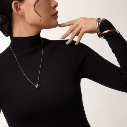 [NOBLE AURA] TRINITY CUSHION NECKLACE COLLECTION