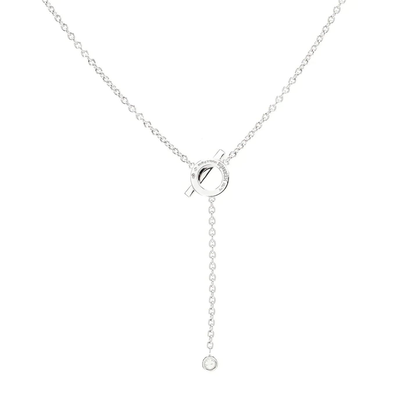 [NOBLE AURA]FINESSE SILVER DIAMOND NECKLACE