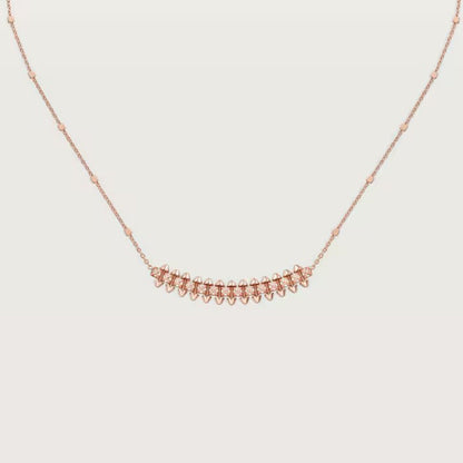 [NOBLE AURA] CLASH  SMALL FULL DIAMOND NECKLACE