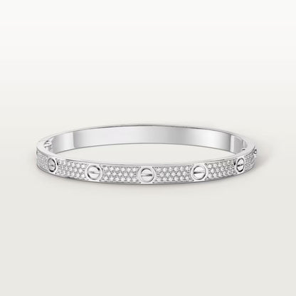 [NOBLE AURA]LOVE BRACELET 4.8MM DIAMOND-PAVED