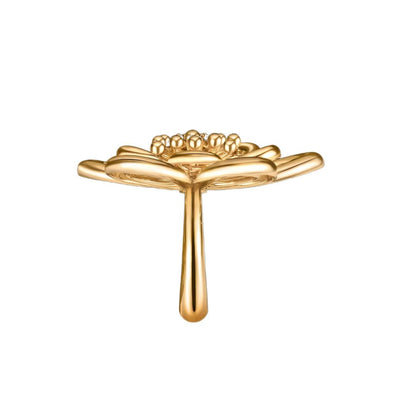 [NOBLE AURA] FLOWERLACE RING 5 DIAMONDS