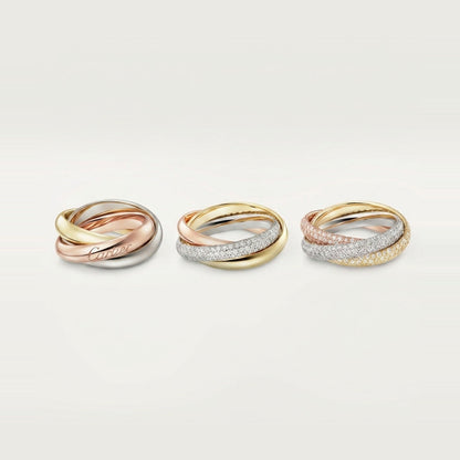 [NOBLE AURA]TRINITY 3.2MM RING COLLECTION