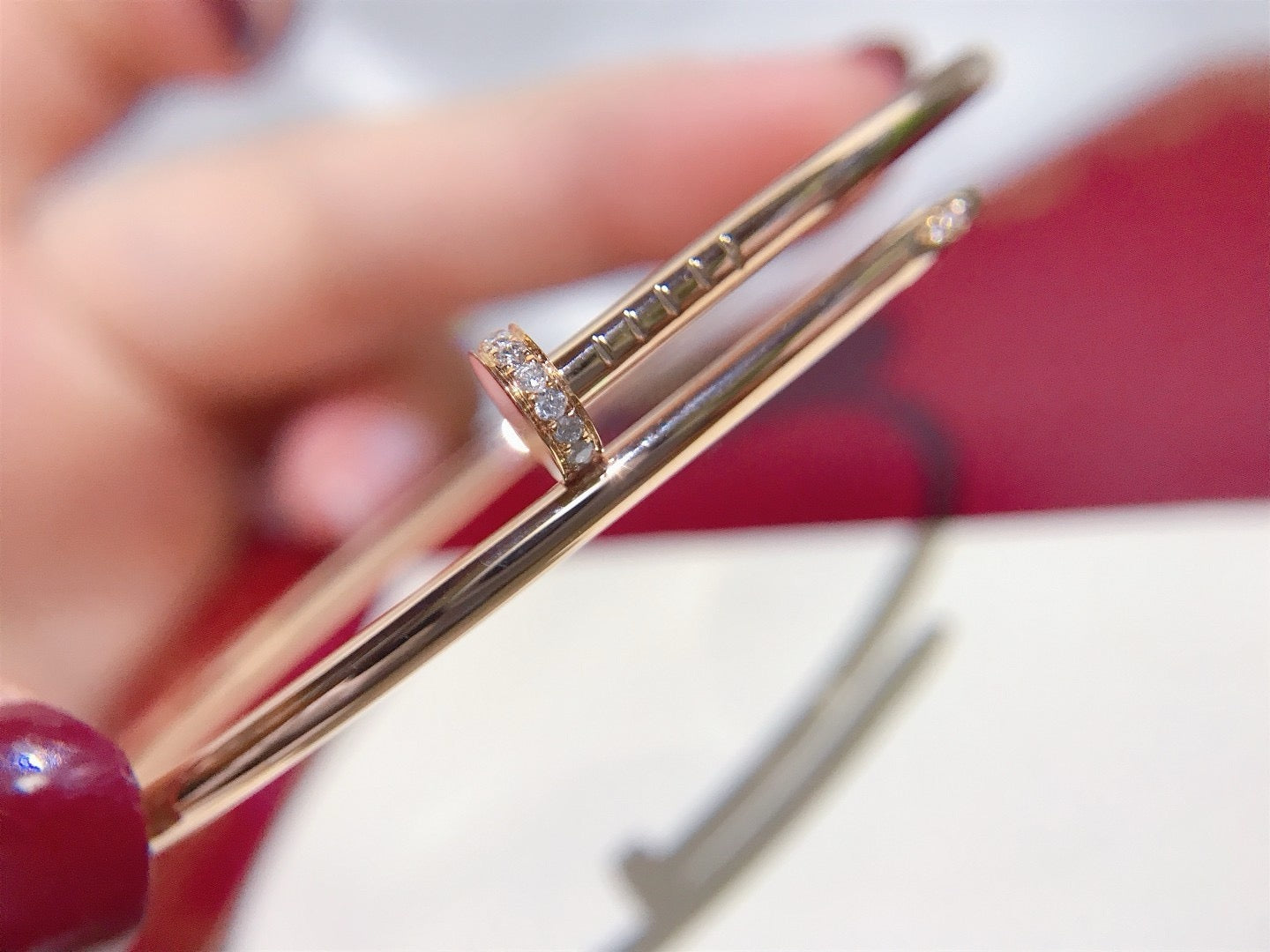 [NOBLE AURA]JUSTE BRACELET 2.5MM DIAMONDS