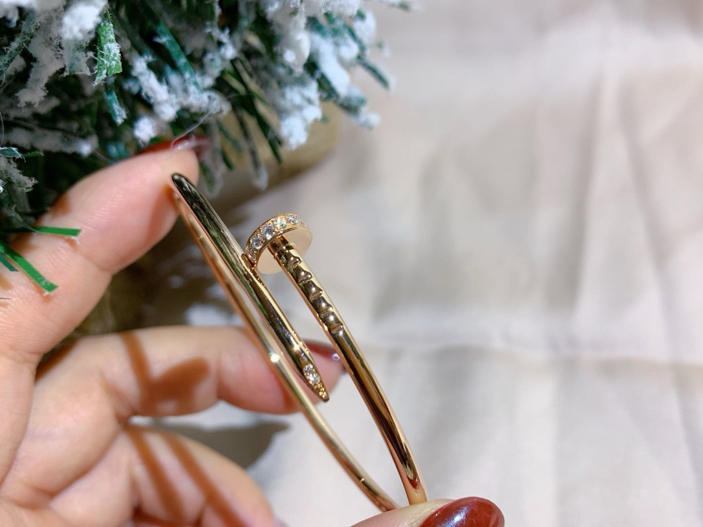 [NOBLE AURA]JUSTE BRACELET 2.5MM DIAMONDS