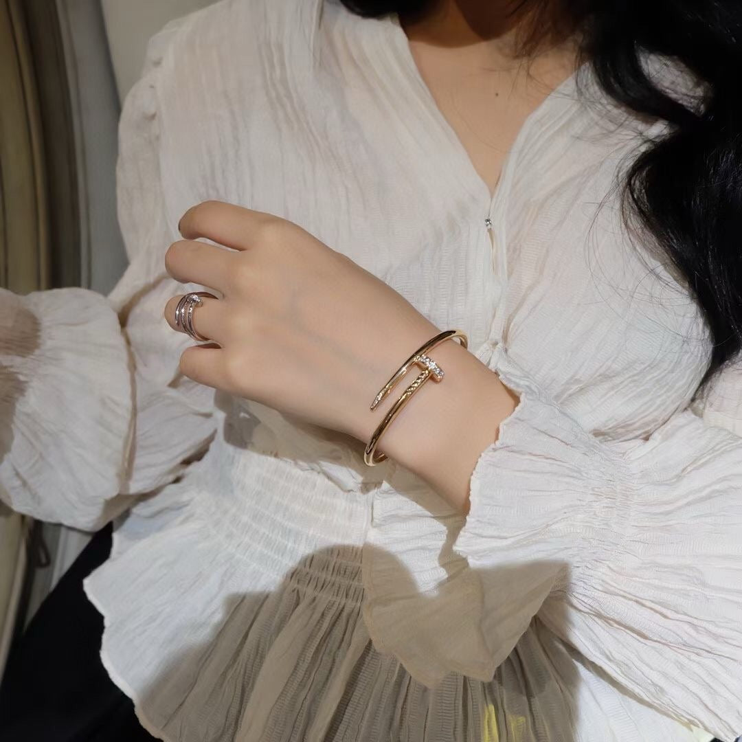 [NOBLE AURA]JUSTE BRACELET 3.5MM DIAMONDS