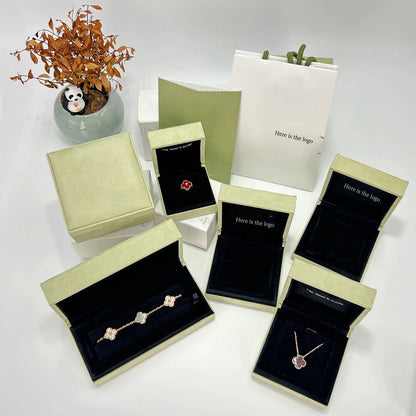 [NOBLE AURA]CLOVER 15MM SINGLE FLOWER NECKLACE COLLECTION