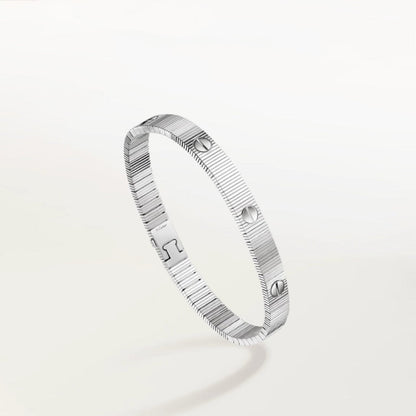 [NOBLE AURA] Clover 5-Motif & LOVE Unlimited Bracelet Set