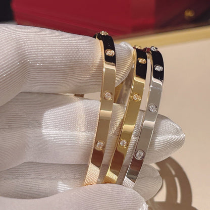 [NOBLE AURA]LOVE BRACELET 3.65MM 10 DIAMONDS