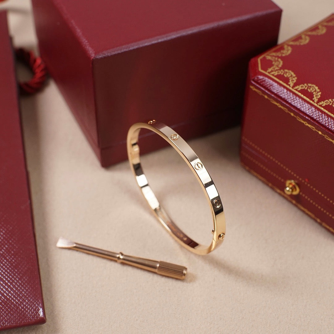 [NOBLE AURA]LOVE BRACELET 3.65MM NO DIAMONDS