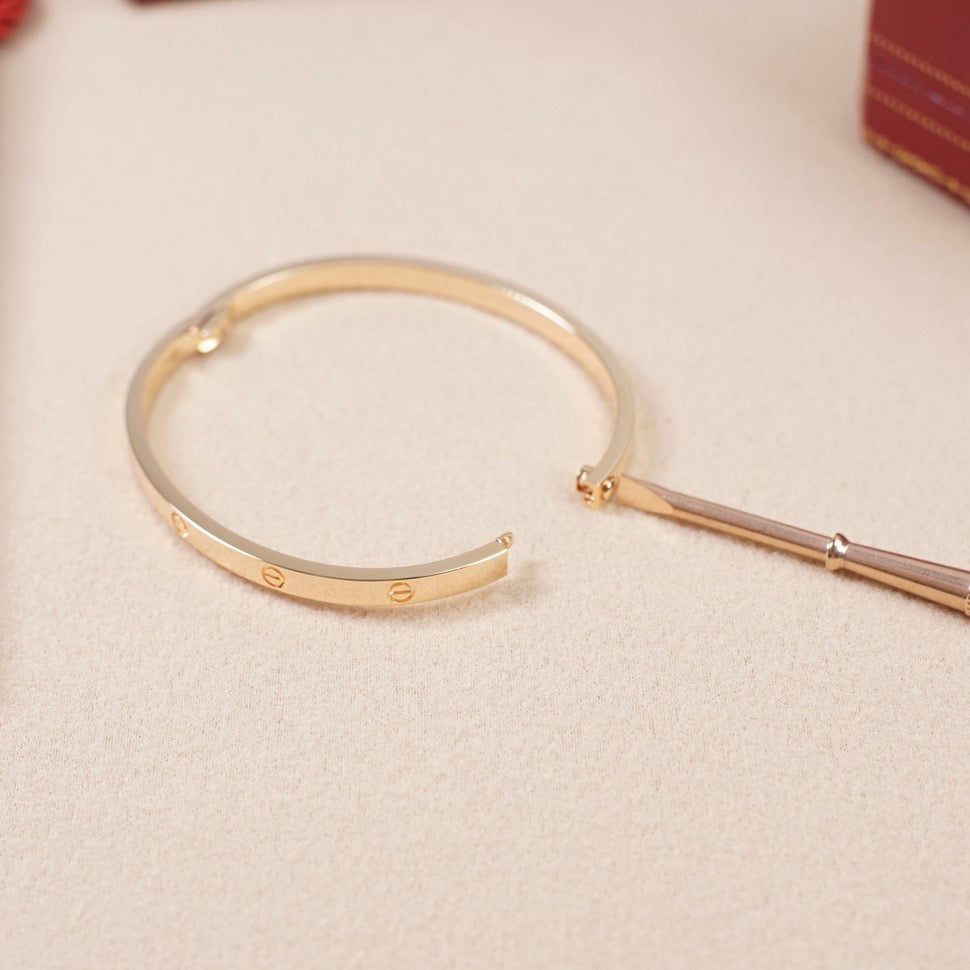 [NOBLE AURA]LOVE BRACELET 3.65MM NO DIAMONDS