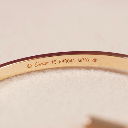 [NOBLE AURA]LOVE BRACELET 3.65MM 6 DIAMONDS