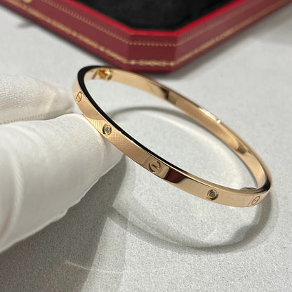 [NOBLE AURA]LOVE BRACELET 3.65MM 6 DIAMONDS