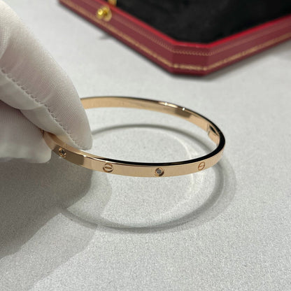 [NOBLE AURA]LOVE BRACELET 3.65MM 6 DIAMONDS