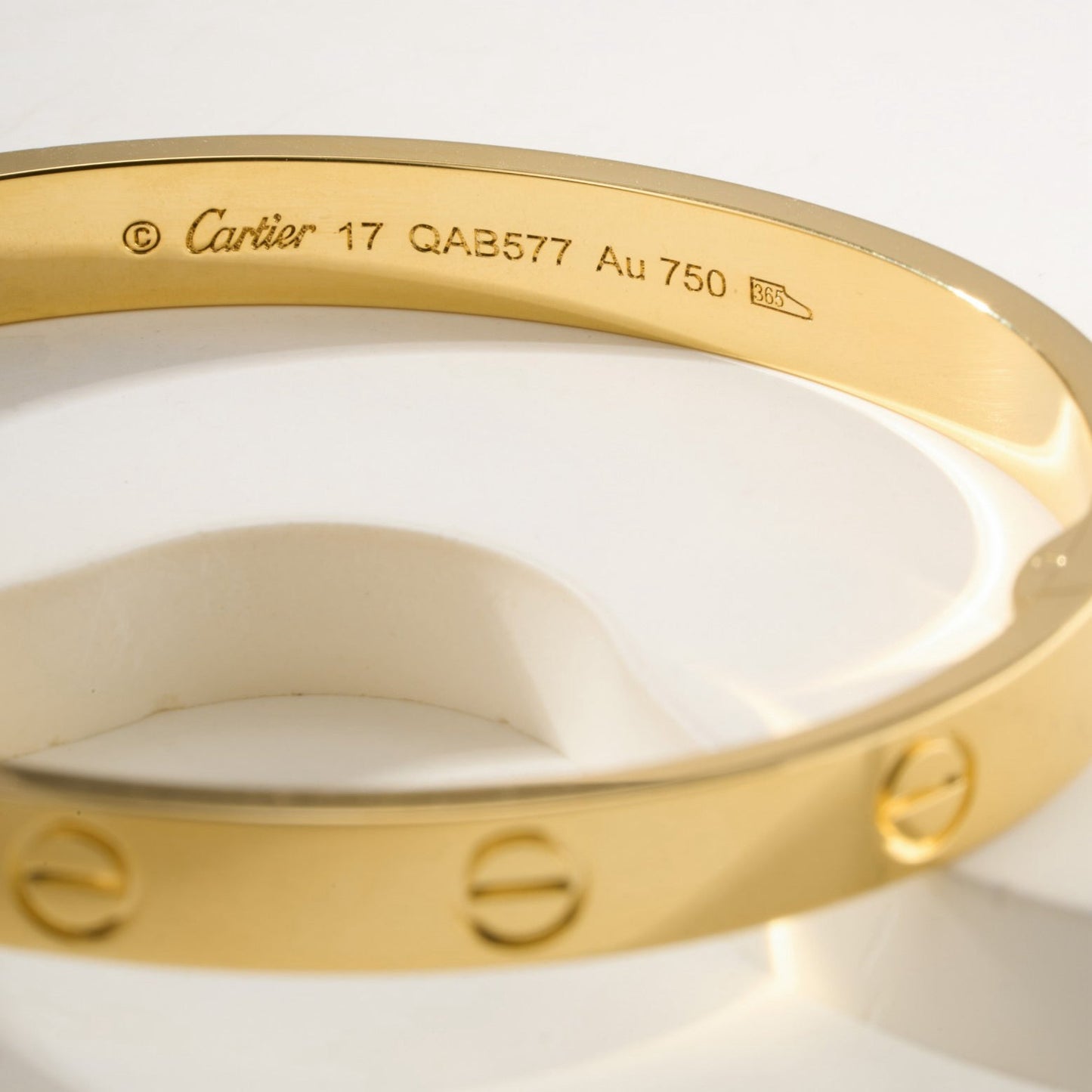 [NOBLE AURA]LOVE BRACELET 6.1MM NO DIAMONDS