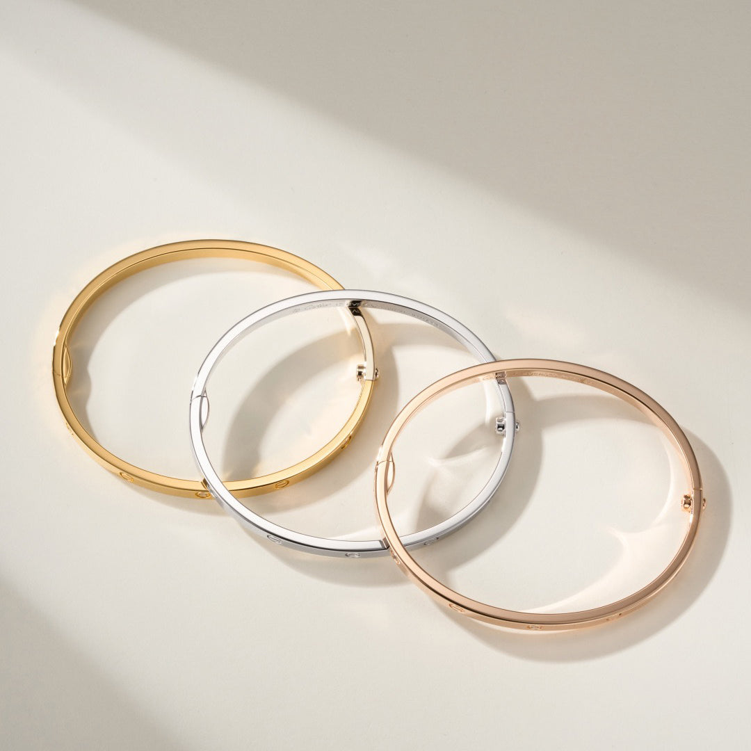 [NOBLE AURA]LOVE BRACELET 3.65MM 6 DIAMONDS