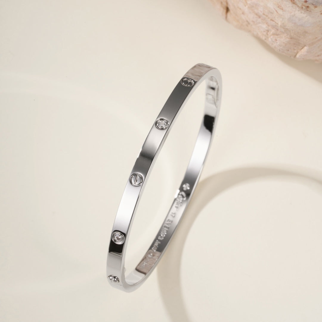 [NOBLE AURA]LOVE BRACELET 3.65MM 6 DIAMONDS