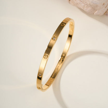 [NOBLE AURA]LOVE BRACELET 3.65MM 6 DIAMONDS