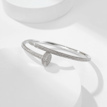 [NOBLE AURA]JUSTE BRACELET 3.5MM ALL DIAMONDS