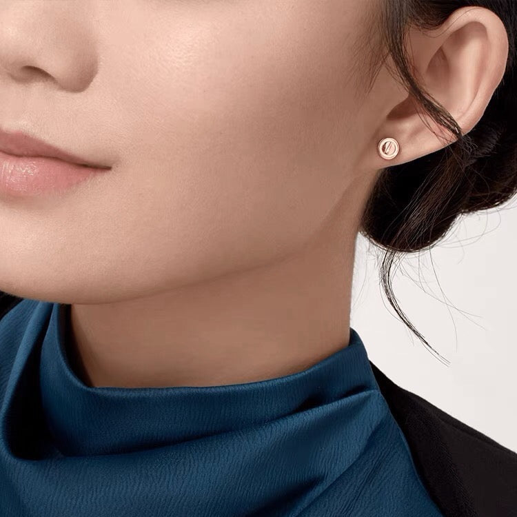 [NOBLE AURA]LOVE EARRINGS 7.2MM