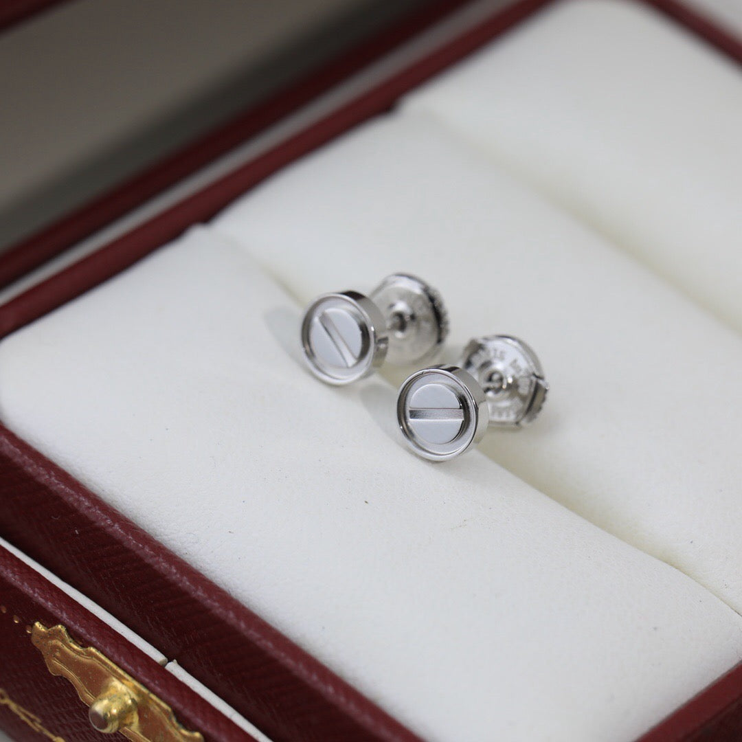 [NOBLE AURA]LOVE EARRINGS 7.2MM