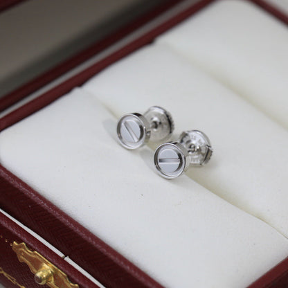 [NOBLE AURA]LOVE EARRINGS 7.2MM