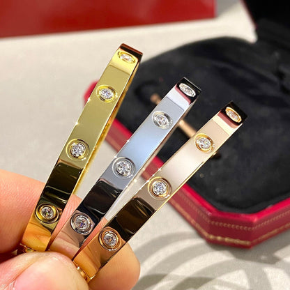 [NOBLE AURA]LOVE BRACELET 6.1MM 10 DIAMONDS