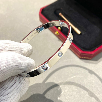 [NOBLE AURA]LOVE BRACELET 6.1MM 10 DIAMONDS