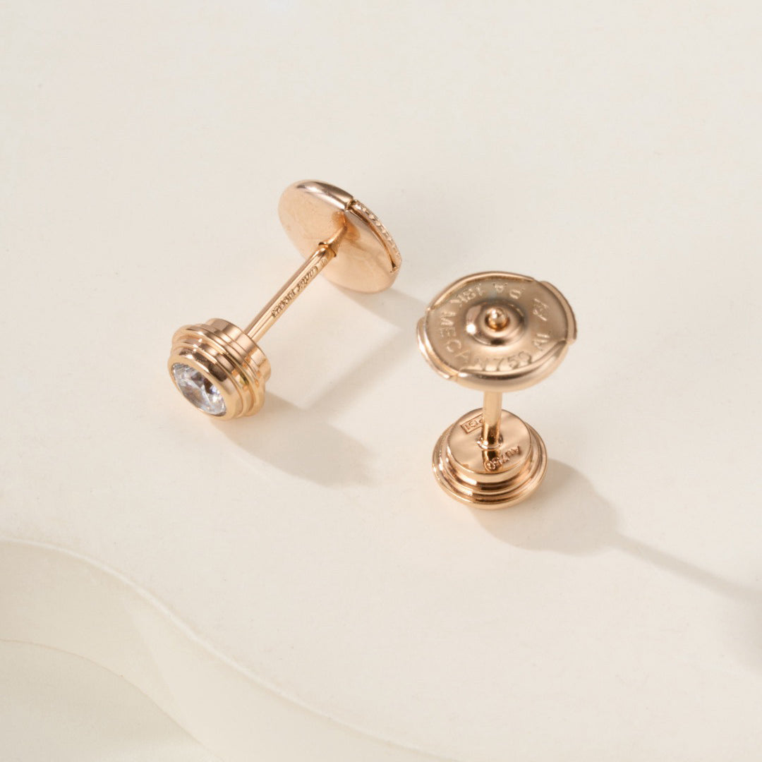 [NOBLE AURA]DAMOUR DIAMOND EARRINGS