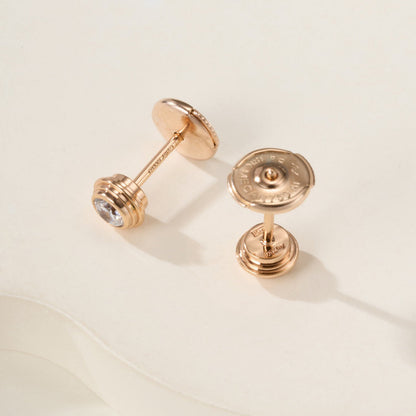 [NOBLE AURA]DAMOUR DIAMOND EARRINGS
