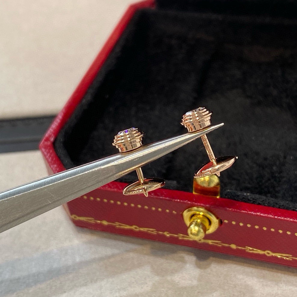 [NOBLE AURA]DAMOUR DIAMOND EARRINGS