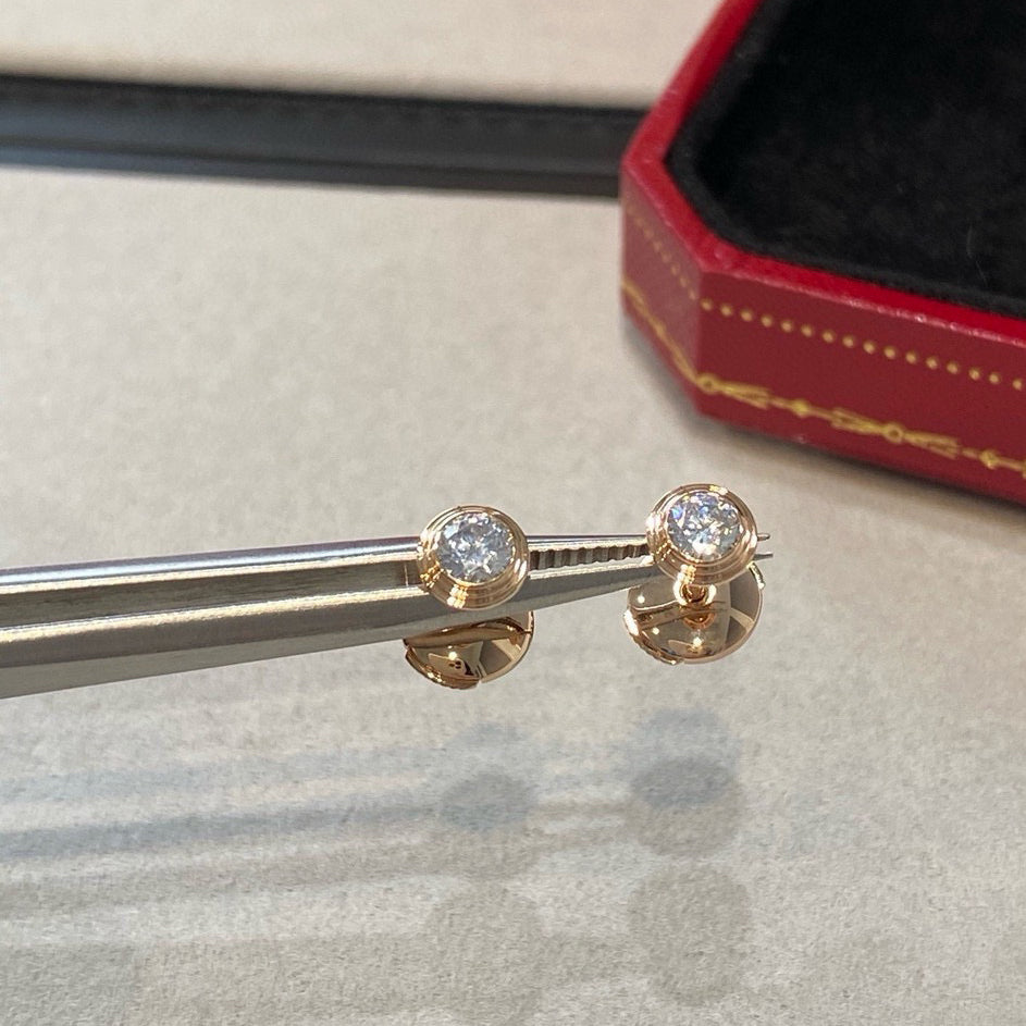 [NOBLE AURA]DAMOUR DIAMOND EARRINGS