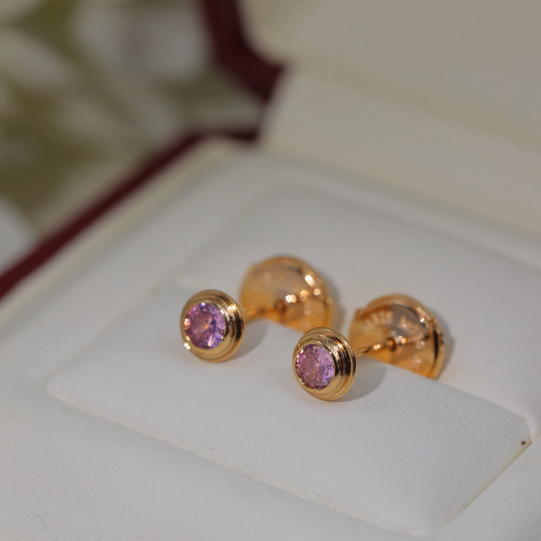 [NOBLE AURA] DAMOUR PING DIAMOND EARRINGS
