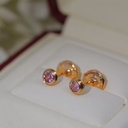 [NOBLE AURA] DAMOUR PING DIAMOND EARRINGS