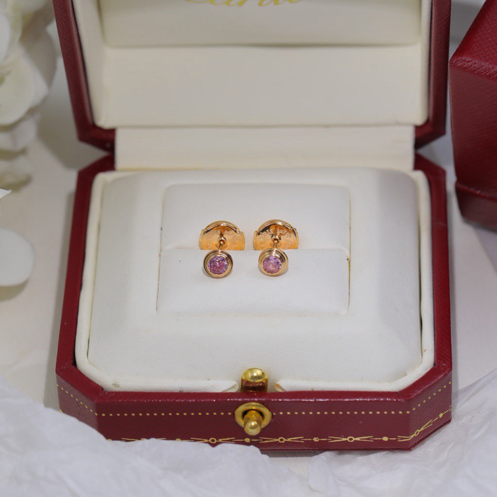 [NOBLE AURA] DAMOUR PING DIAMOND EARRINGS