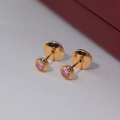 [NOBLE AURA] DAMOUR PING DIAMOND EARRINGS