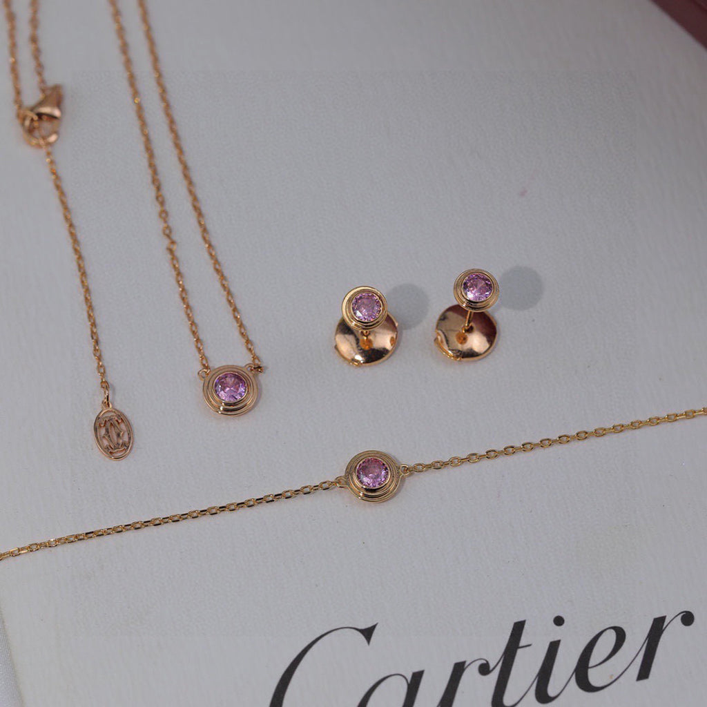 [NOBLE AURA] DAMOUR PING DIAMOND EARRINGS