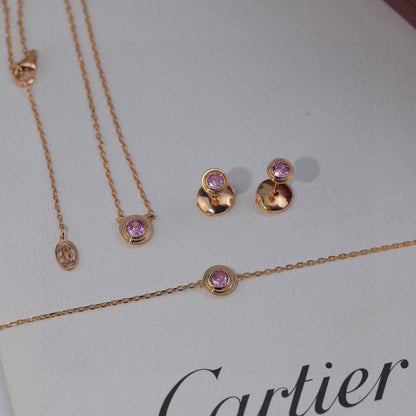 [NOBLE AURA] DAMOUR PING DIAMOND EARRINGS