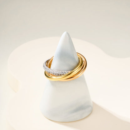 [NOBLE AURA] TRINITY 2.5MM RING COLLECTION